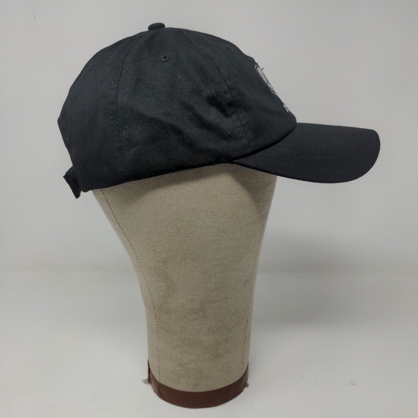 Cracker Barrel Strapback Hat Black Adjustable Embroidered Logo