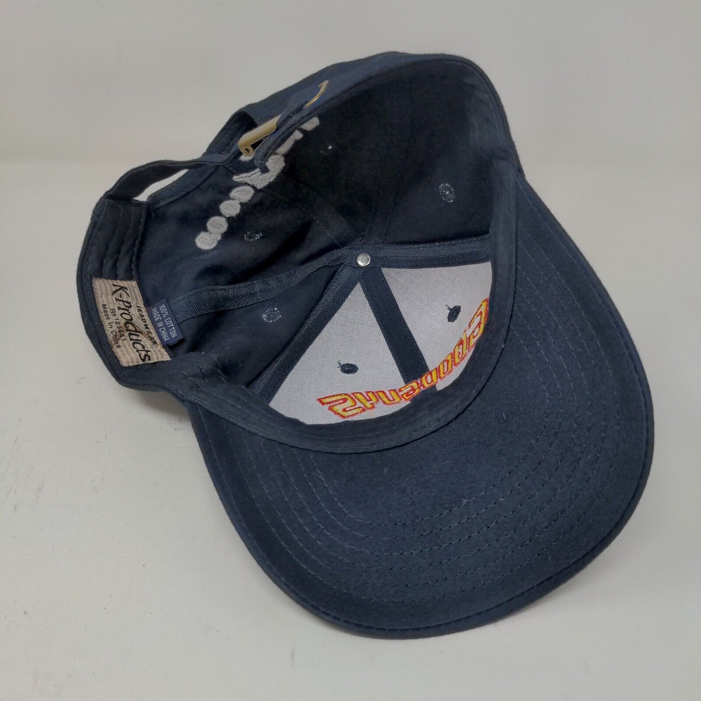 Good Guys Men's Slideback Goodyear Cap Hat 2010 Blue Adjustable Embroidered Logo