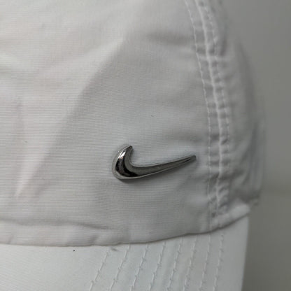 Nike S1ze Heritage 86 Men's Slideback Hat White OSFM 3D Logo PolyCotton