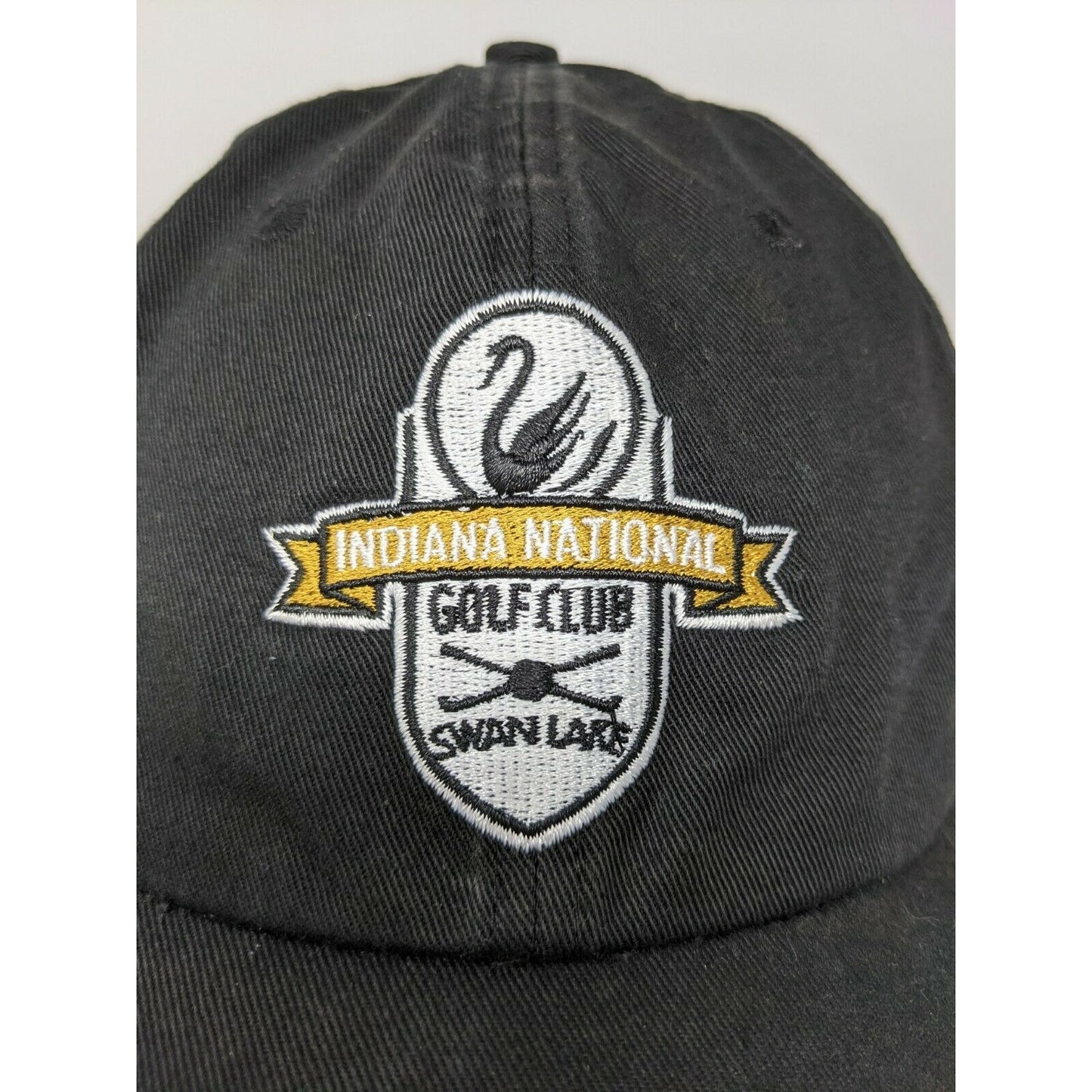 Indiana National Golf Club Swan Lake Resort Hat Cap Strapback AHEAD Edition