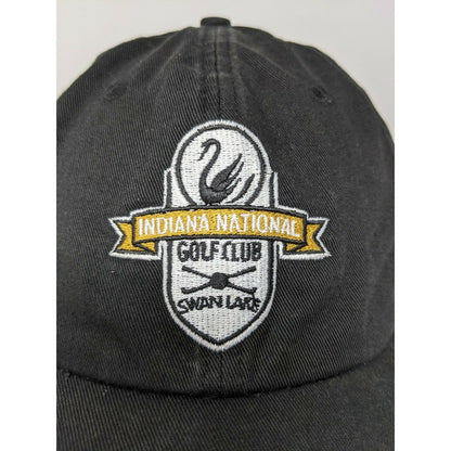 Indiana National Golf Club Swan Lake Resort Hat Cap Strapback AHEAD Edition