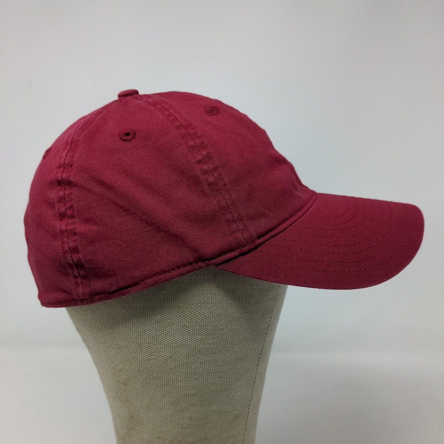 Adidas Men's Hat Red Embroidered Logo Cotton Spandex Stretch