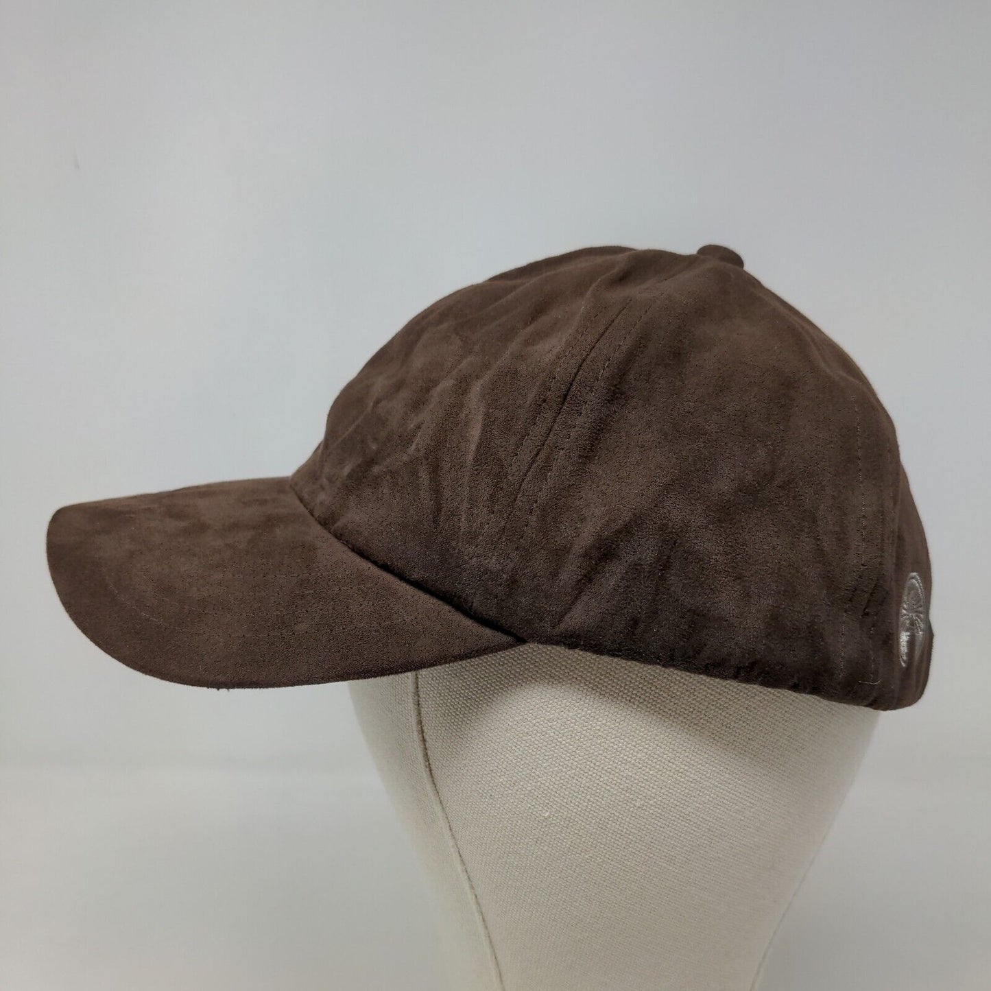 Weatherproof Men's Strapback Hat Brown Size OS Embroidered Logo 100% Polyester