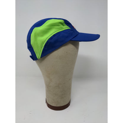 Indy 500 Festival Mini Marathon 2020 Strapback Hat Blue Green Embroidered