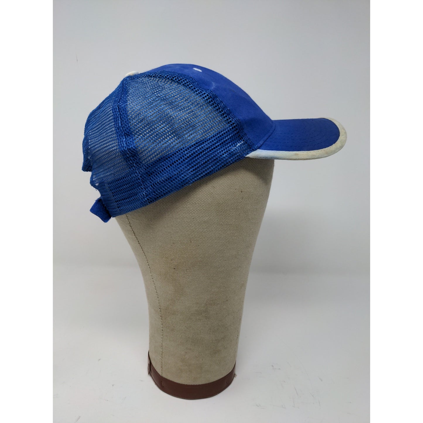 Utility Supply Company Mesh Back Strapback Hat Prime Cap Blue