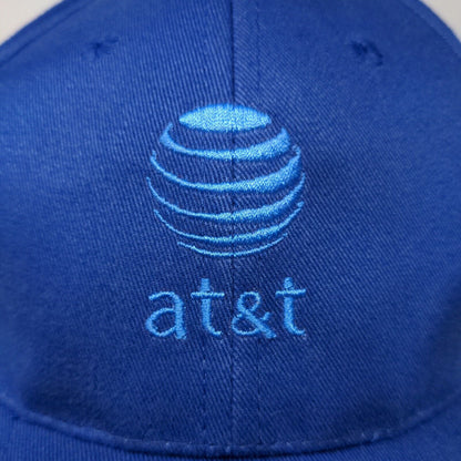 Norwood Men's Slideback Hat Blue Adjustable AT&T Embroidered Logo