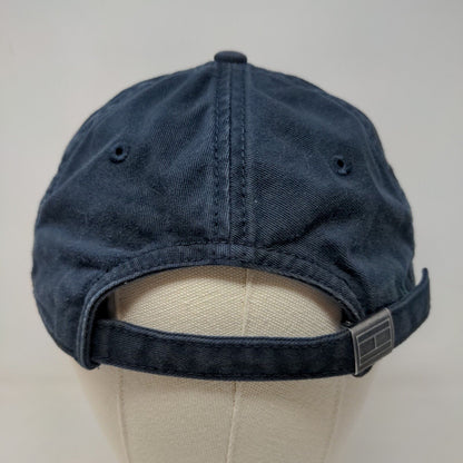 Tommy Hilfiger Men's Slideback Hat Blue Adjustable Embroidered Shield Logo