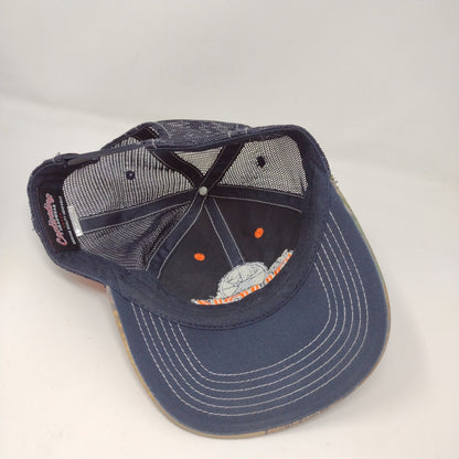 Team Realtree Orange &  Camo Meshback Snapback Hat The Buck Drops Here Hunting