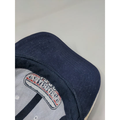 Crossroads God Bless America In God We Trust Patriotic Slideback Hat OSFA Blue