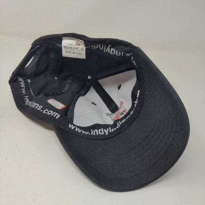 Indianapolis Indians Men's Snapback Hat Black OSFA Embroidered Logo