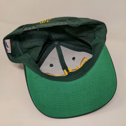 Toppers Men's Snapback Hat Green OSFA Embroidered BHHC WCT Logo