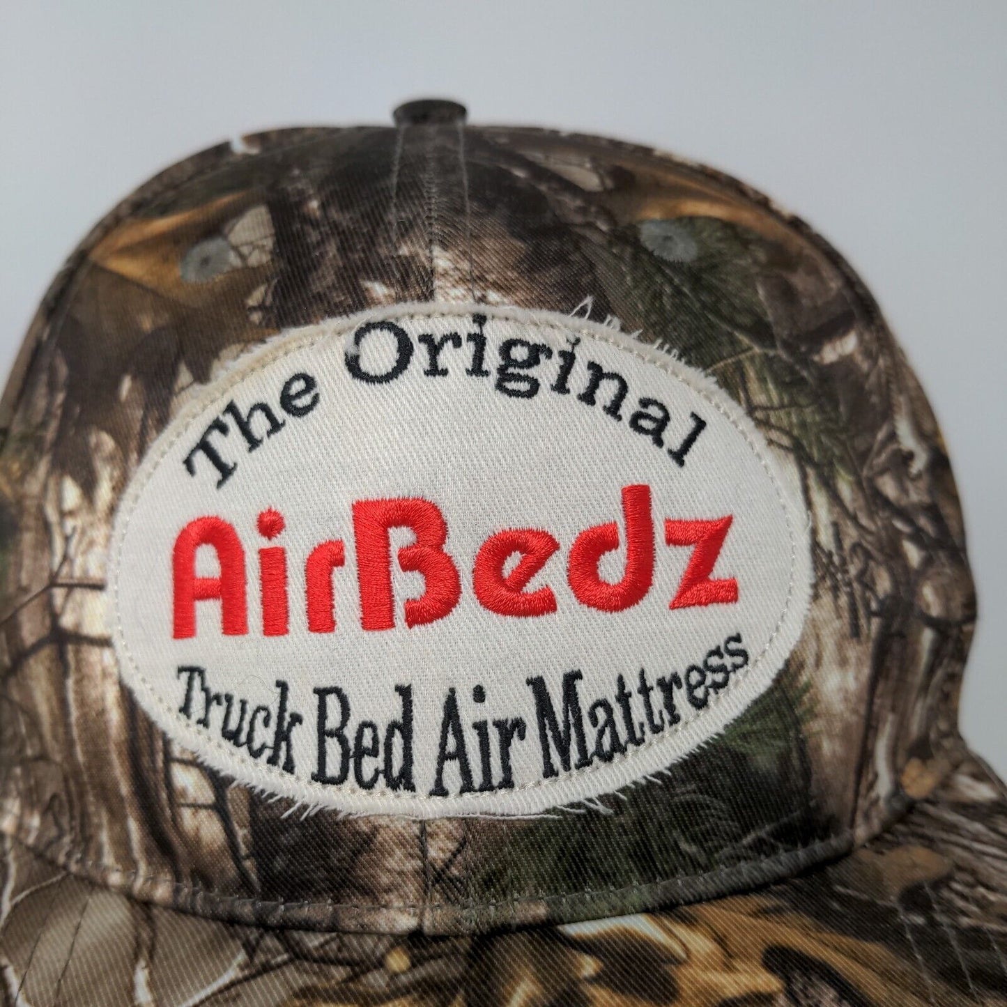 Airbedz SnapBack Hat Truck Bed Air Mattress Realtree Camo Adjustable