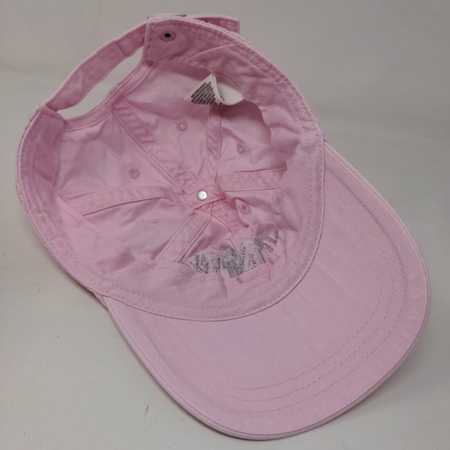 Pink Victoria's Secret Women's Slideback Hat Pink Size OS Shiny PINK Logo