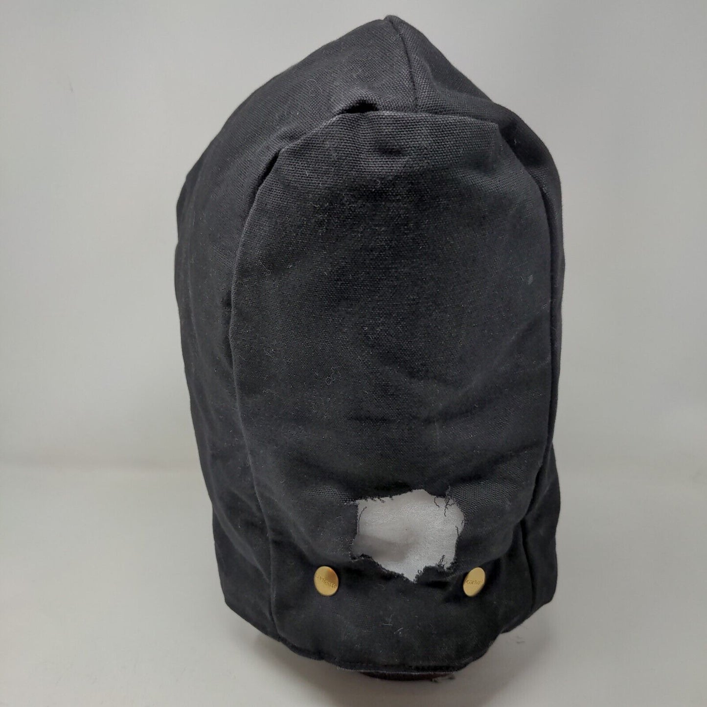 Carhartt Men's Detachable Hood Black Vintage Made in USA A02 BLK