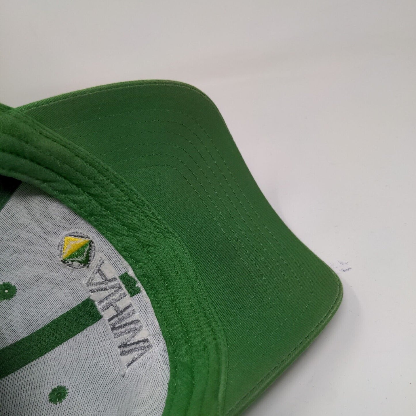 John Deere AHW Snapback Hat Green OSFA Embroidered Spell Out Logo