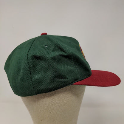 Otto Men's Bronco World Series League Snapback Hat Green OSFA Vintage 1998 90's