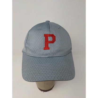 Youth Boys Strapback Hat Embroidered P Gray Port Authority Cap