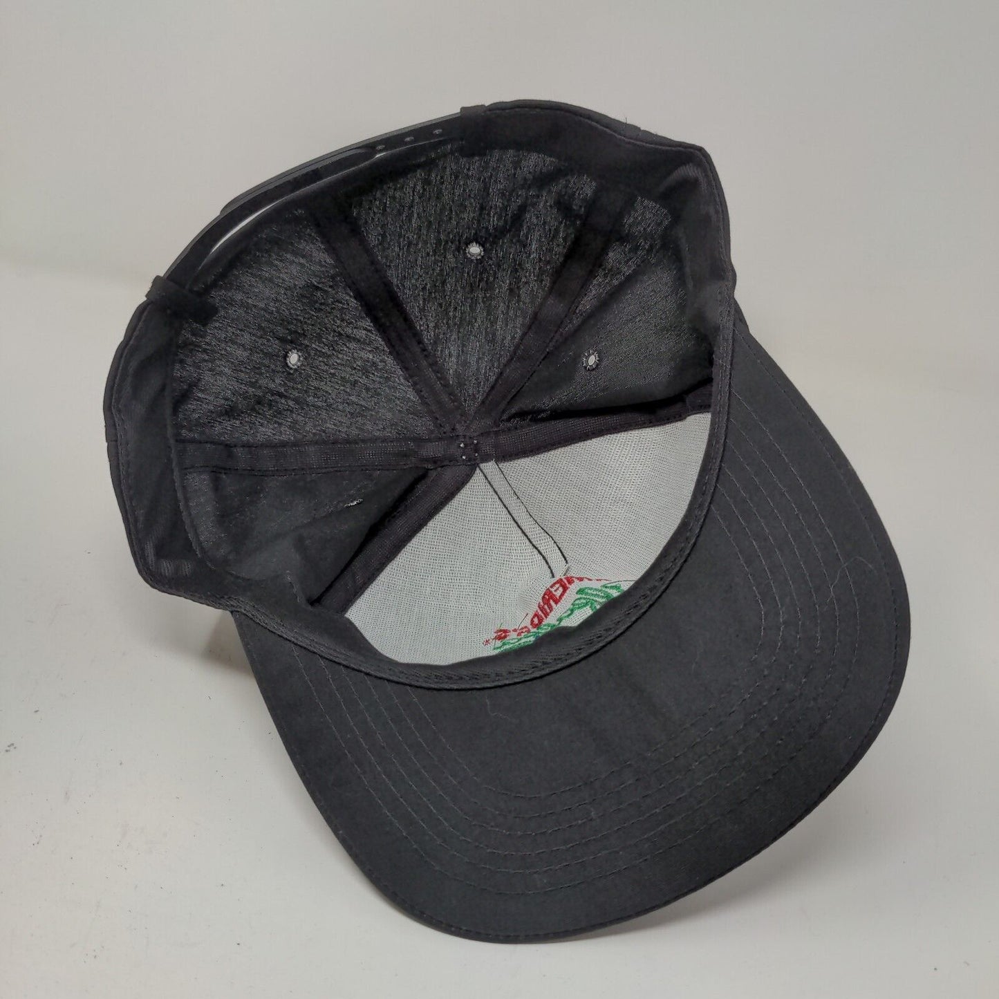 America's Alfalfa Men's Snapback Hat Black Adjustable Embroidered Logo