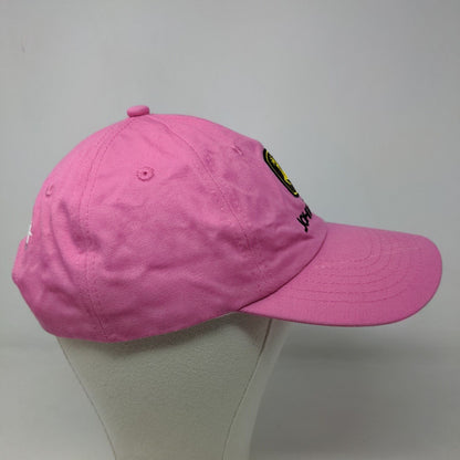 John Deere Women's Strapback Hat Pink Size OSFA Embroidered NorTrax Logo