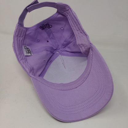 Nickelodeon Girl's JoJo Siwa Strapback Hat Purple OSFM Bow W/Sticker