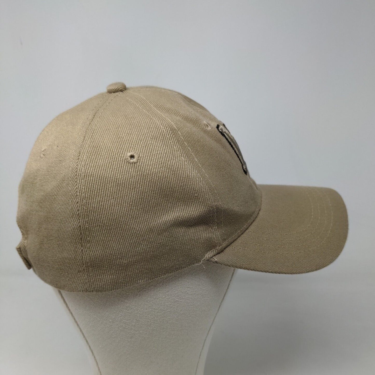 Unbranded Men's Strapback Hat Tan Adjustable Embroidered New York Logo