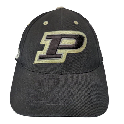 Top of the World Men's Strapback Hat NCAA Big 10 Conference Purdue Cap