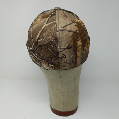 Illinois State Redbirds Camo Hat OSFA Brown Memory Fit Embroidered Logo
