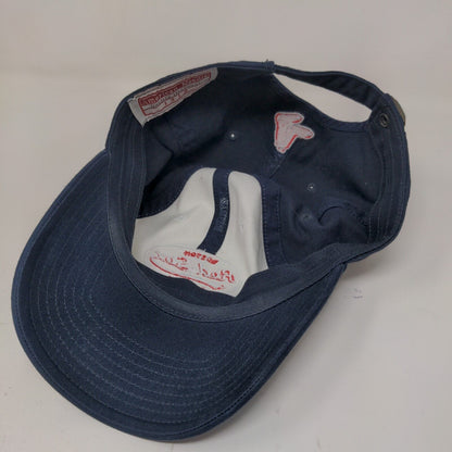 American Needle Men's Slideback Hat Blue Boston Red Sox MLB Logo Embroidered