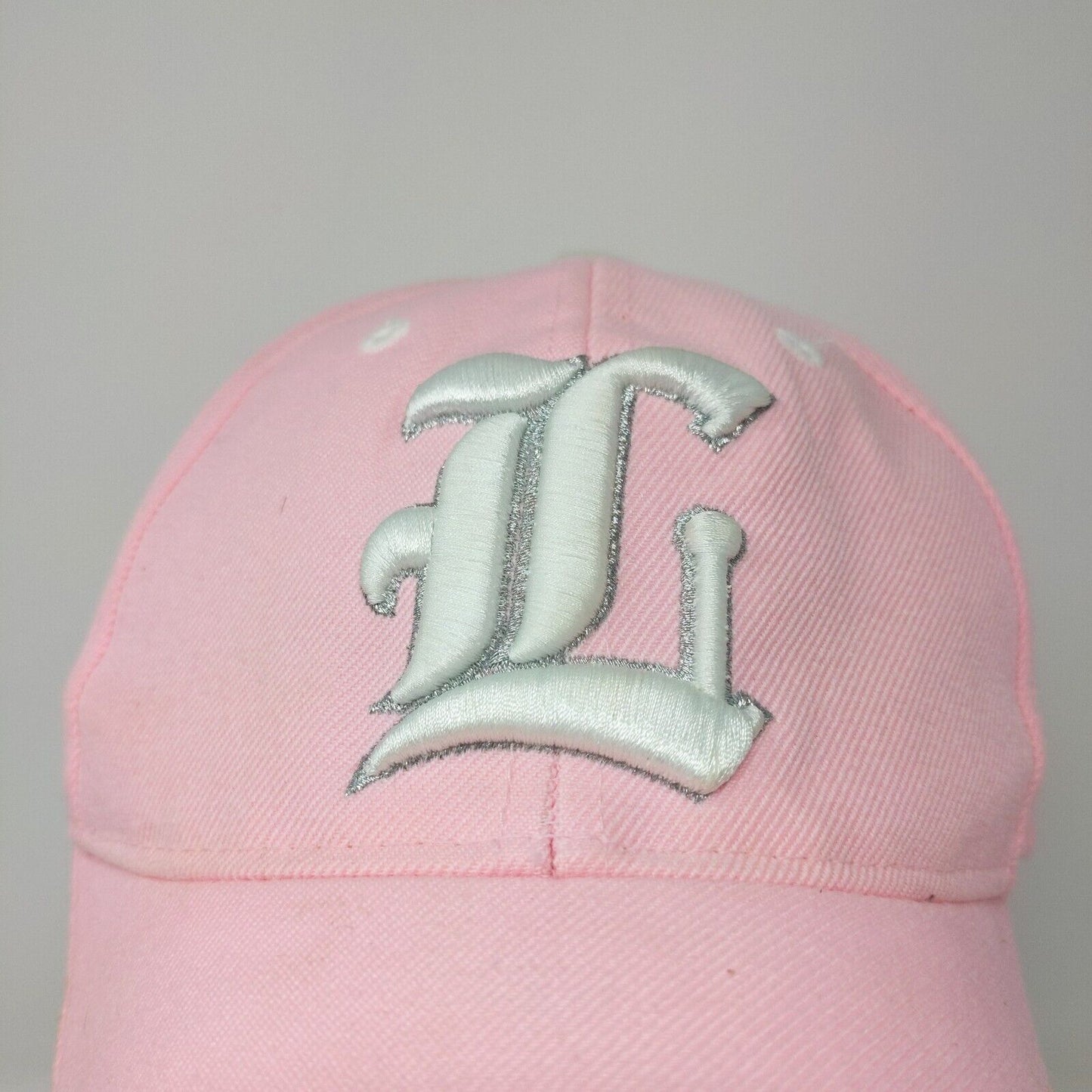 Baseball Cap Old English L Embroidery Hat Embroidered Hats Cotton Caps Pink