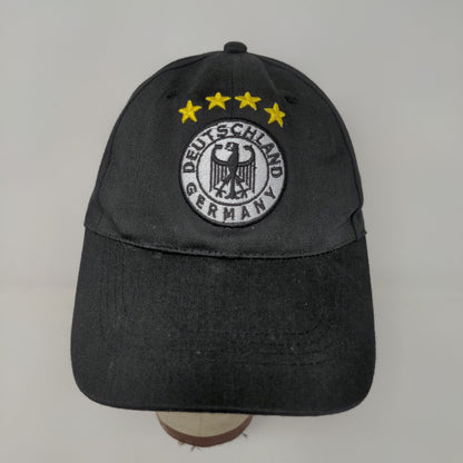 Deutschland Germany Strapback Hat 4 Star Embroidered Logo Adjustable