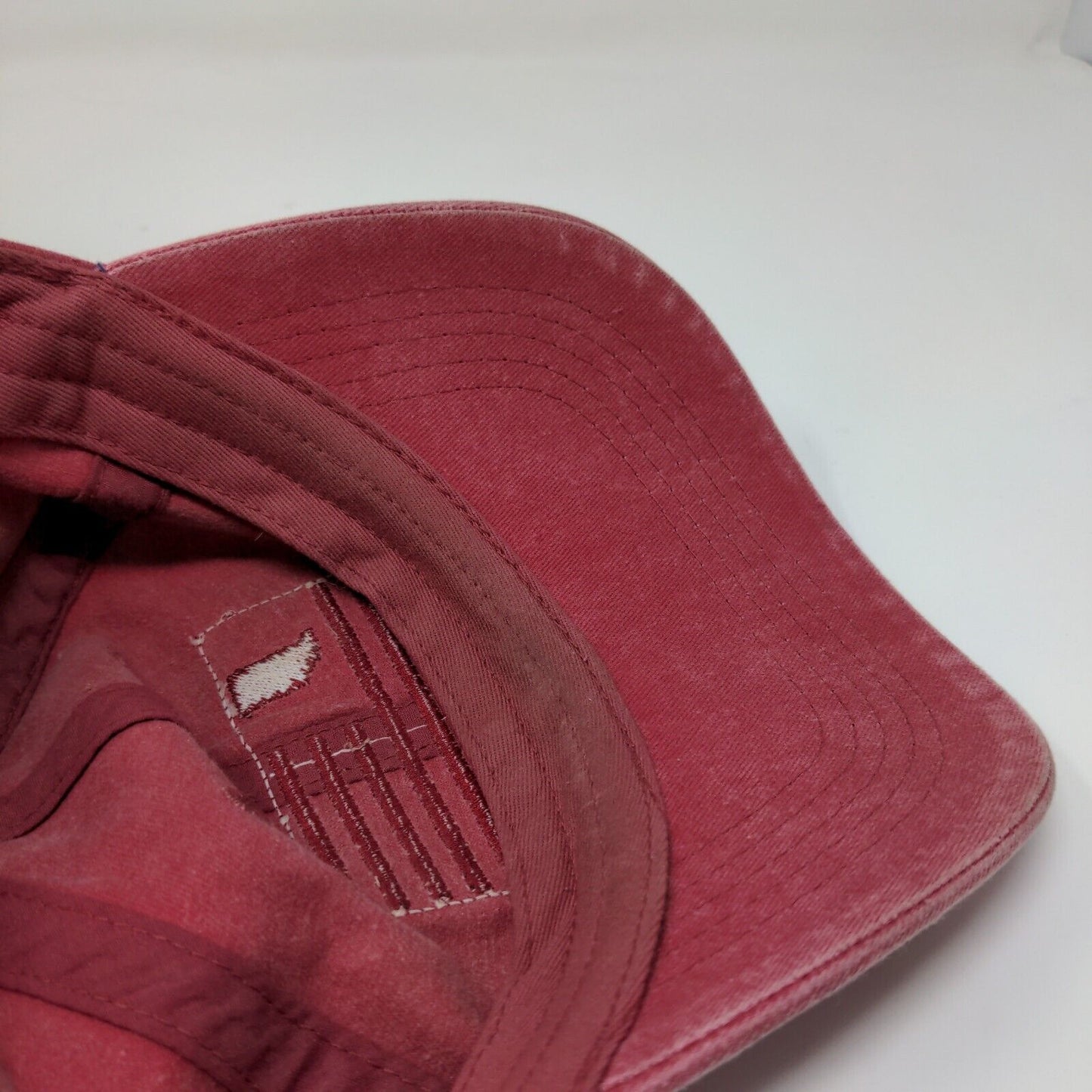 Home Free Men's Slideback Hat Red OSFM Indiana Flag Embroidered Logo