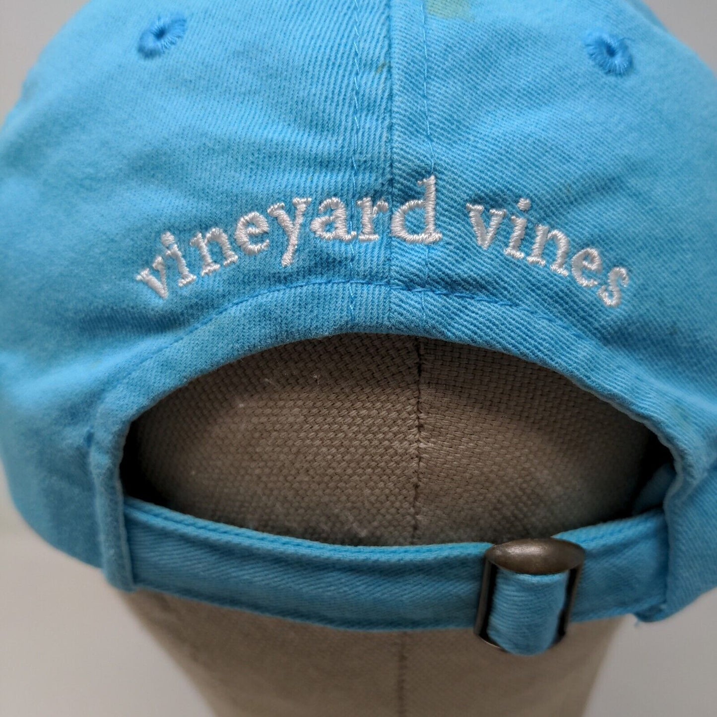 Vineyard Vines Shep & Ian Women's Slideback Hat Blue Embroidered Logo