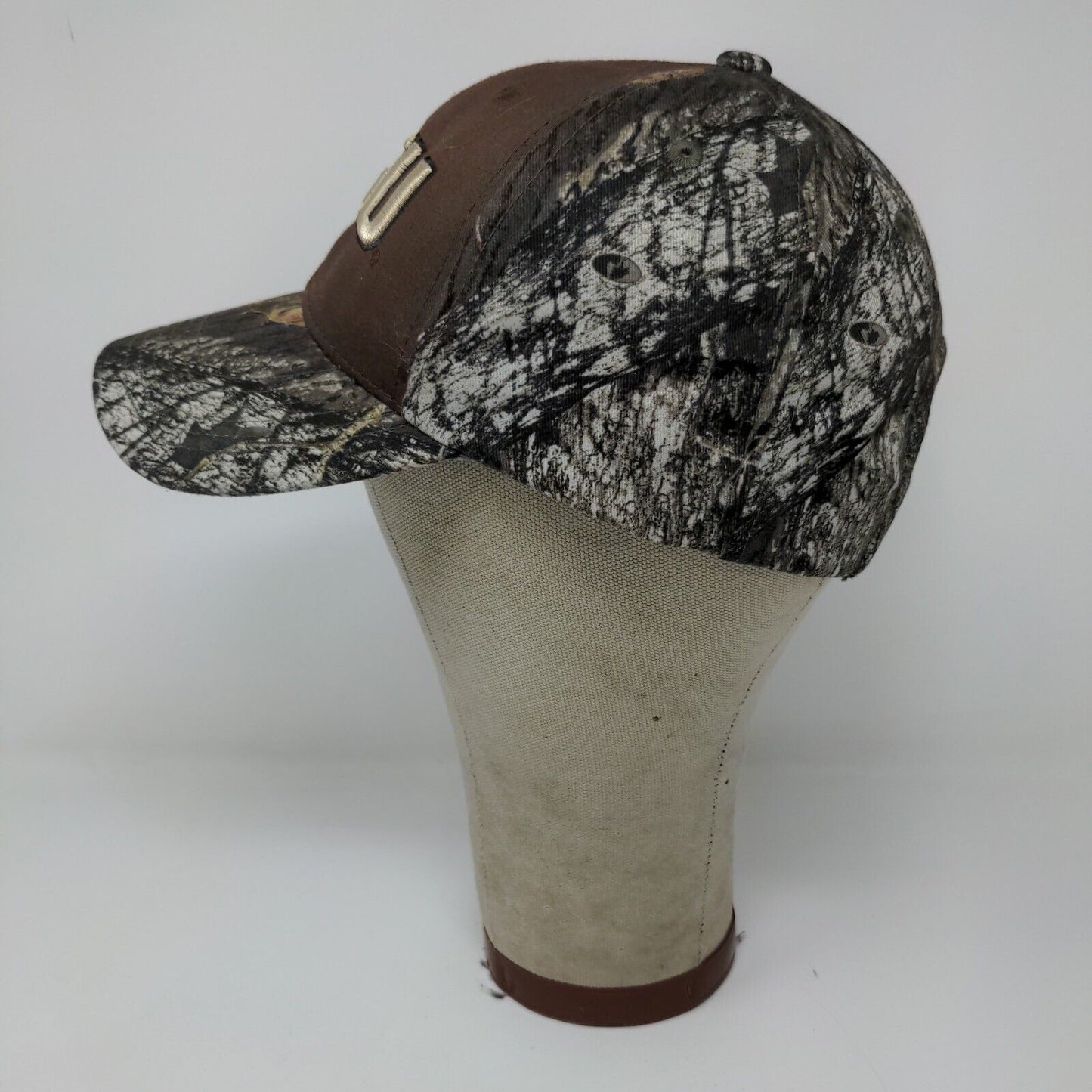 NCAA LSU Tigers Camo Brown Cap Hat Captivating Headgear Adjustable Logo