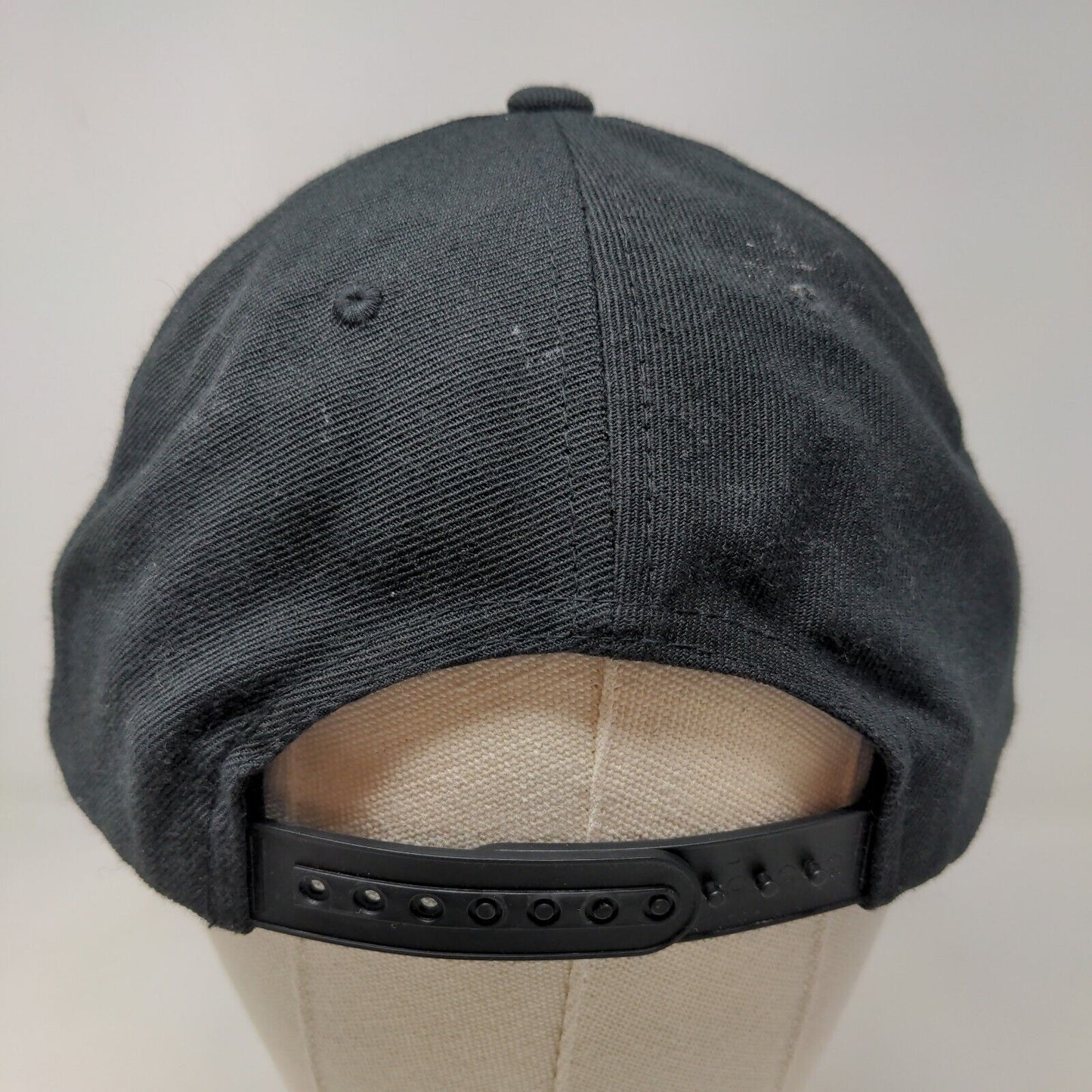 Brixton Men's Snapback Hat Black Adjustable Embroidered Big Logo