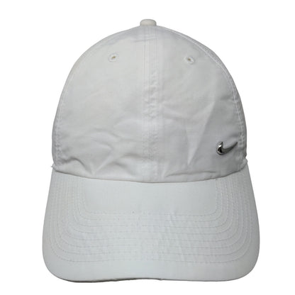 Nike S1ze Heritage 86 Men's Slideback Hat White OSFM 3D Logo PolyCotton