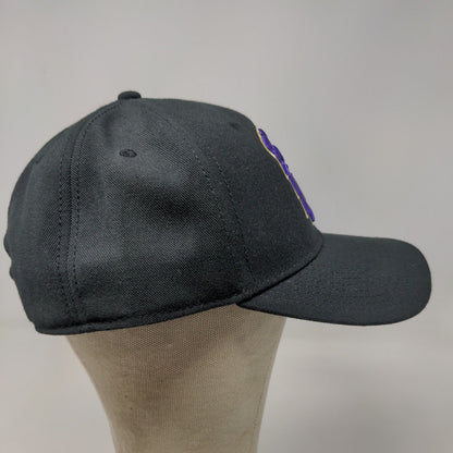 The Game Men's Snapback Hat Black OSFM Embroidered Trojan Acrylic Wool Blend