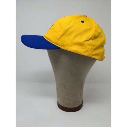 VTG Napa 75th Anniversary 2000 Y2K Strapback Hat Embroidered Yellow