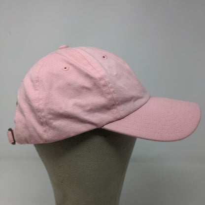 Vineyard Vines Shep & Ian Women's Slideback Hat Pink Embroidered Logo Whale