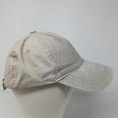 Unbranded Men's Slideback Hat Tan Brownstone Size OSFM Blank