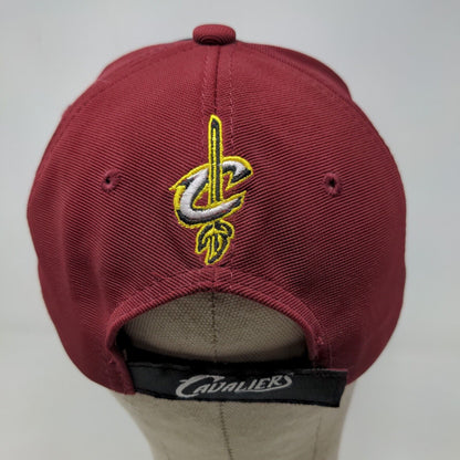 Cleveland Mens Strapback Hat OSFA Multicolor Cleveland Cavaliers Embroidered