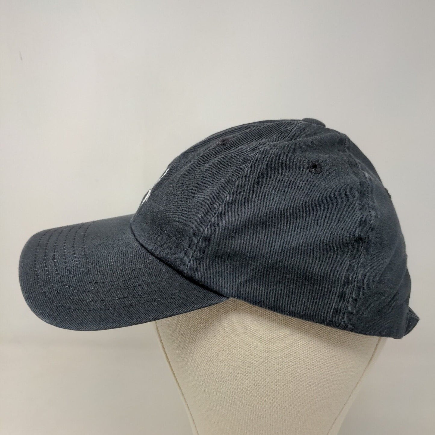 Vineyard Vines Men's Slideback Hat Gray Blue Adjustable Embroidered Logo Cotton