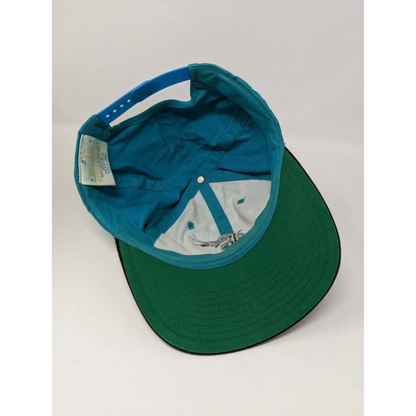 Vintage 90's Florida Marlins Hat Cap Baseball MLB Twins Enterprise Snapback