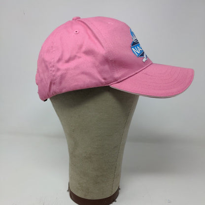 Nashville Tennessee Music City Slideback Hat Pink Adjustable Graphic Logo