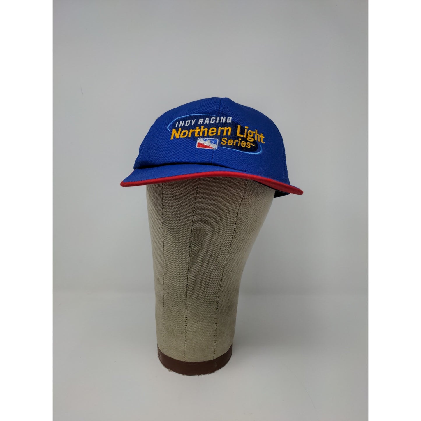 Vintage K Products Indy Racing Northern Light Series Strapback Hat Made in USA