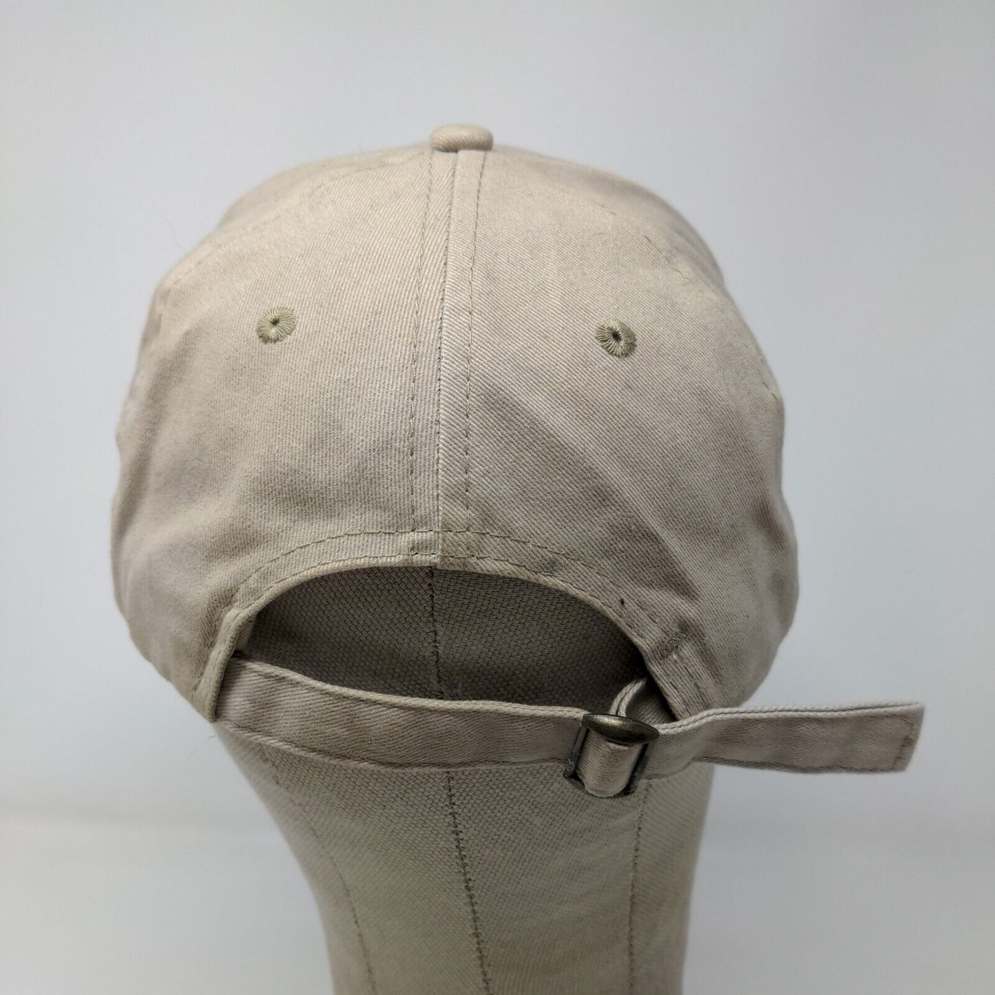 WSBT ABC 22 Men's Slideback Hat Tan OSFA Autographed Signed Cotton