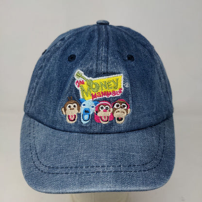 Service Credit Union Boy's Strapback Hat Blue The Money Mammals Embroidered