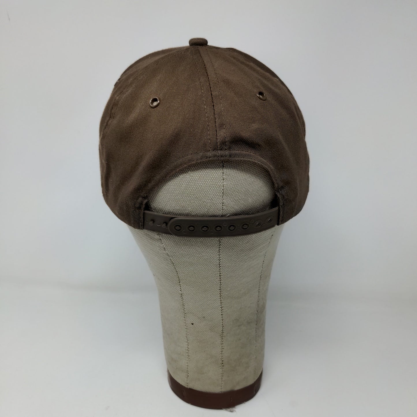TwinHill Mens Snapback UPS Hat Brown Adjustable Logo PolyCotton