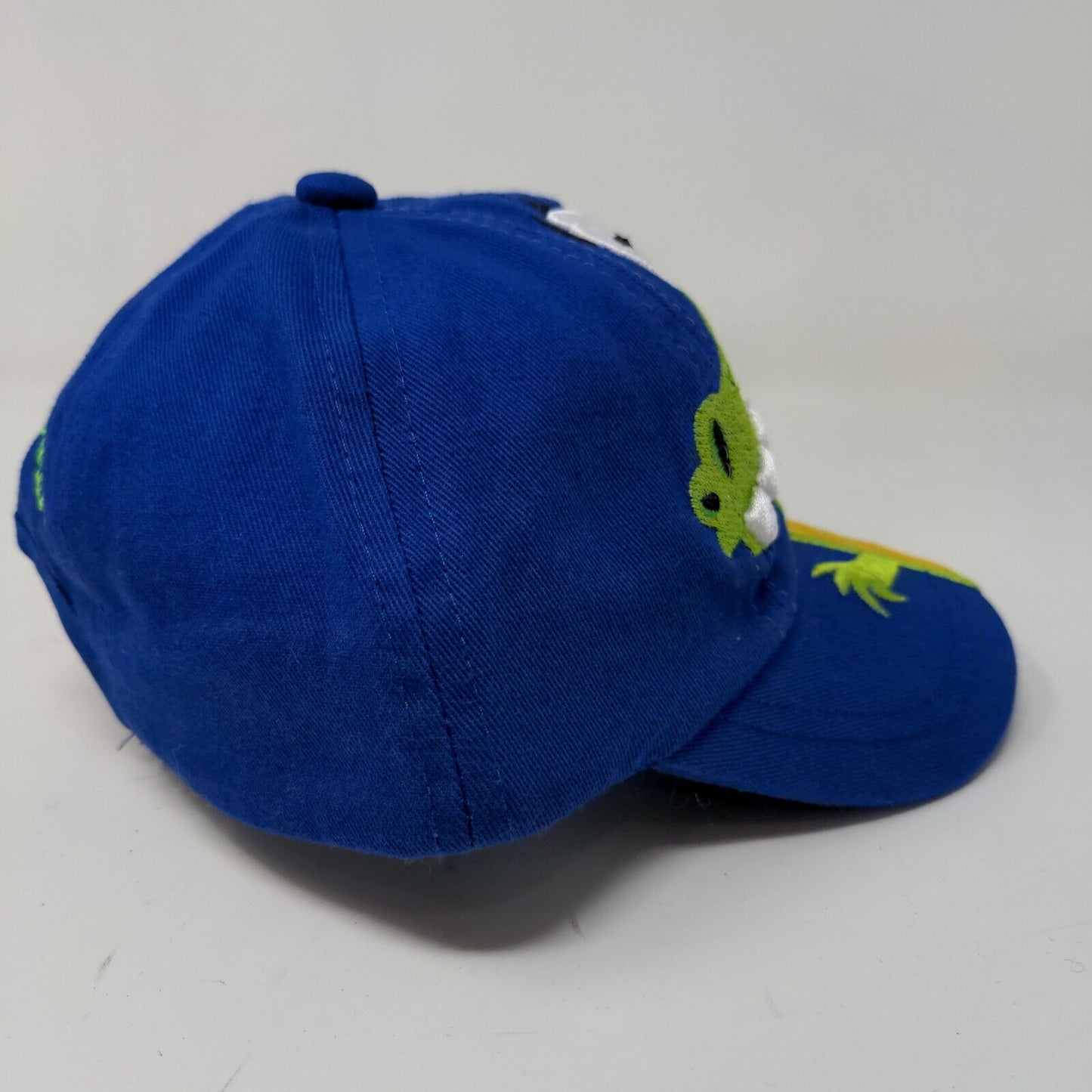 Kid Tees Stephen Joseph Boy's Hat Stretchy Blue Size Kid Embroidered Dinosaur