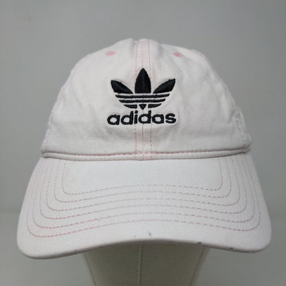 Adidas Women's Slideback Hat Pink Adjustable Embroidered Trefoil Logo