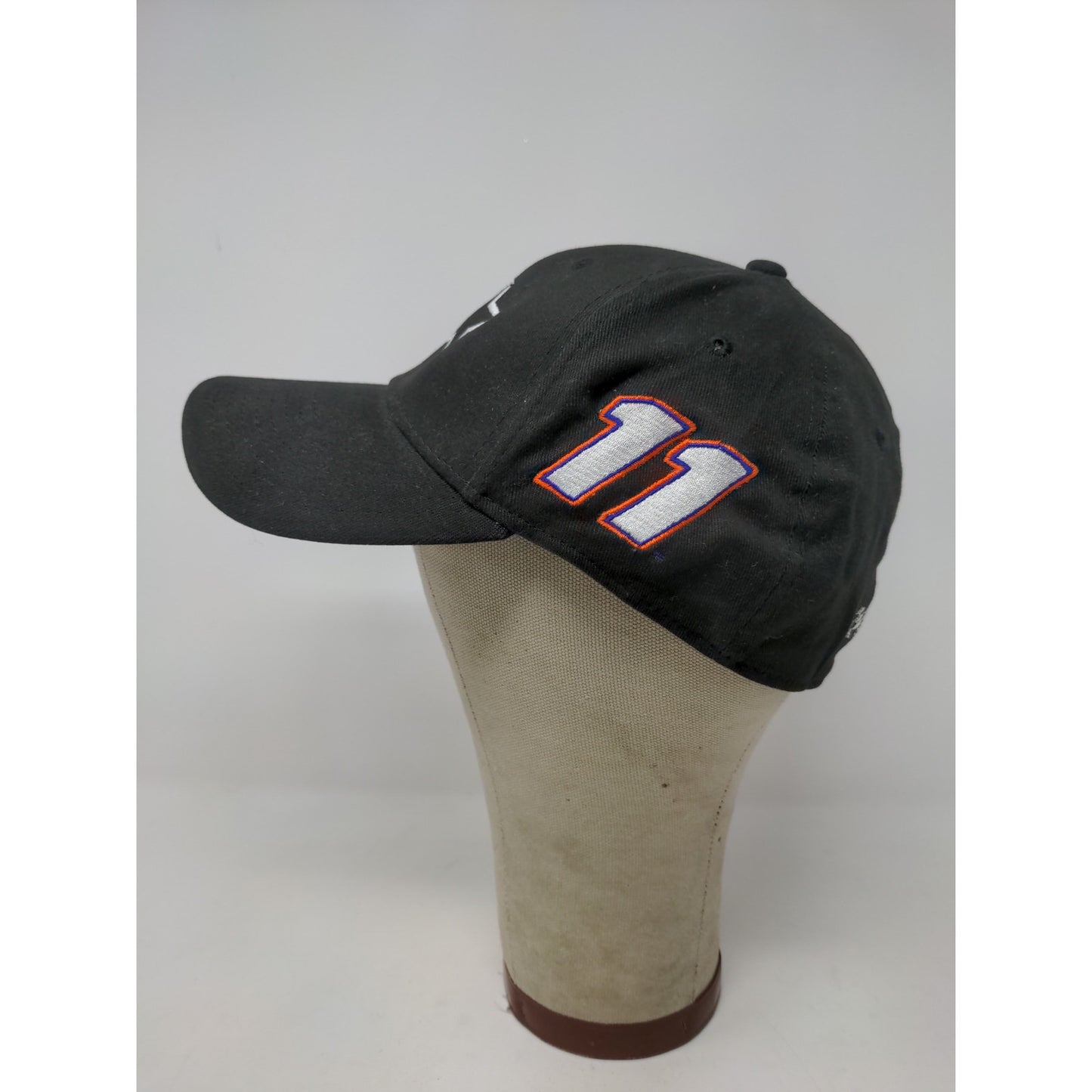 Starter Pro Flex Joe Gibbs Racing Fitted Hat Size M/L Black Embroidered Logo